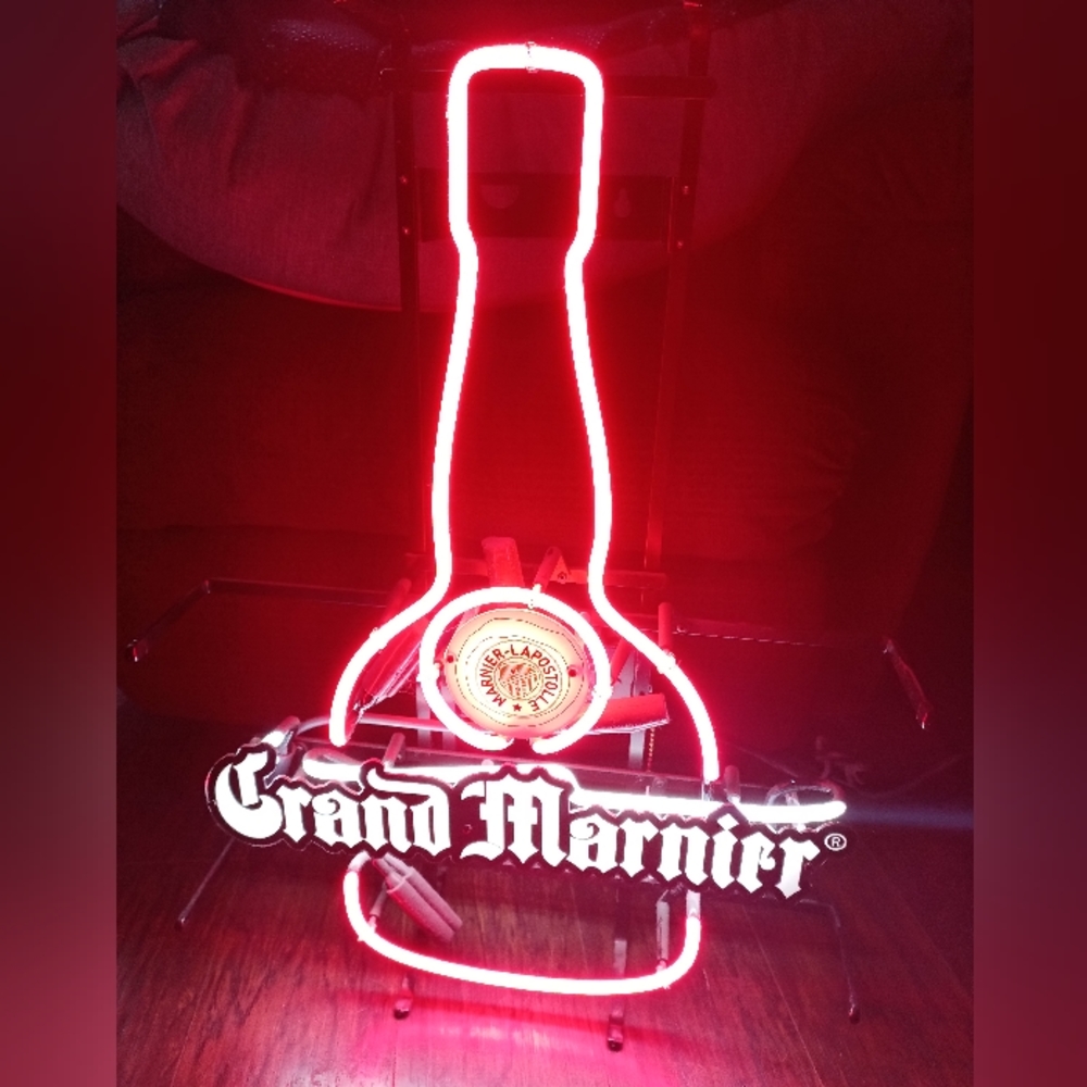 Grand Marnier neon sign